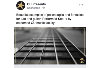 CU Presents